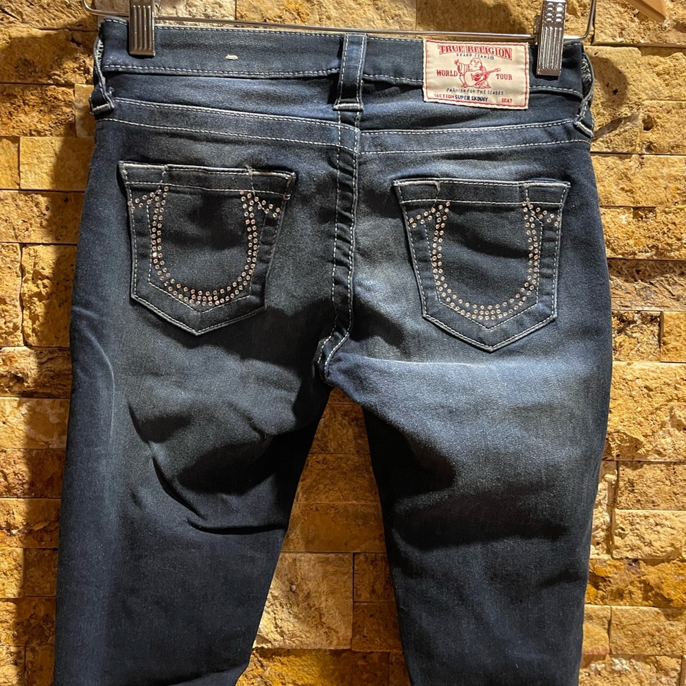 True Religion Swarovski skinny Jeans